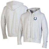 Indianapolis Colts Champion Reverse Weave Full-Zip Hoodie Gray | NFL