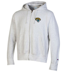 Jacksonville Jaguars Champion Reverse Weave Full-Zip Hoodie Gray | NFL