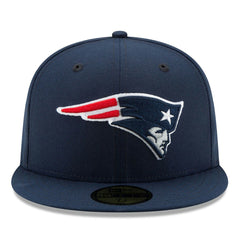 New England Patriots New Era Super Bowl LX Side Patch 59FIFTY Fitted Hat Navy | NFL