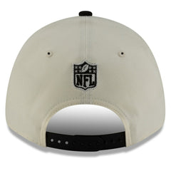 New England Patriots New Era Super Bowl LX 9FORTY Adjustable Hat Cream/Black | NFL