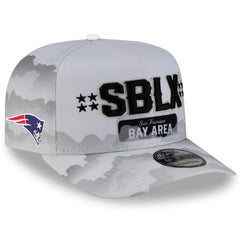New England Patriots New Era Super Bowl LX Tarmac 9FIFTY Snapback Hat White | NFL