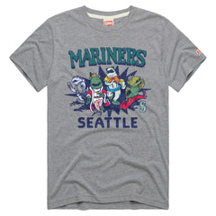 Seattle Mariners Homage Tri-Blend Hyperlocal T-Shirt - MLB