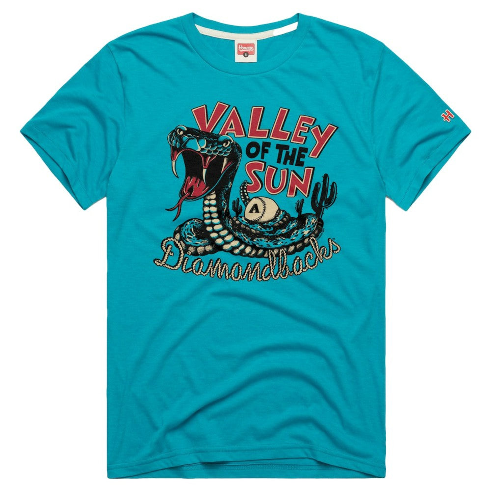 Arizona Diamondbacks Homage Tri-Blend Hyperlocal T-Shirt - MLB