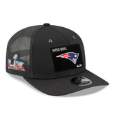 New England Patriots New Era Super Bowl LX Opening Night 9SEVENTY Adjustable Hat Charcoal | NFL