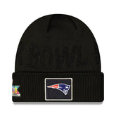 New England Patriots New Era Super Bowl LX Opening Night Cuffed Knit Hat Black | NFL