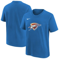 Oklahoma City Thunder Youth Team Essential Logo T-Shirt Blue - NBA