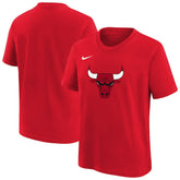 Chicago Bulls Youth Team Essential Logo T-Shirt Red - NBA