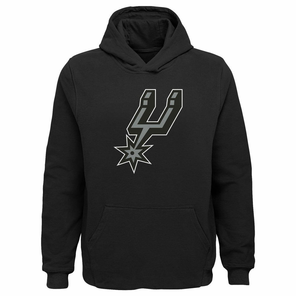San Antonio Spurs Outerstuff Youth Primary Logo Pullover Hoodie Black - NBA