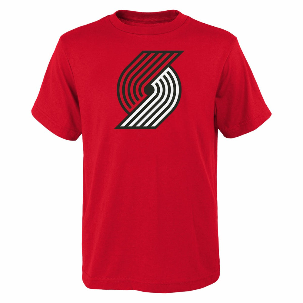 Portland Trail Blazers Outerstuff Youth Primary Logo T-Shirt Red - NBA