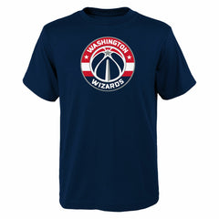 Washington Wizards Outerstuff Youth Primary Logo T-Shirt Navy - NBA
