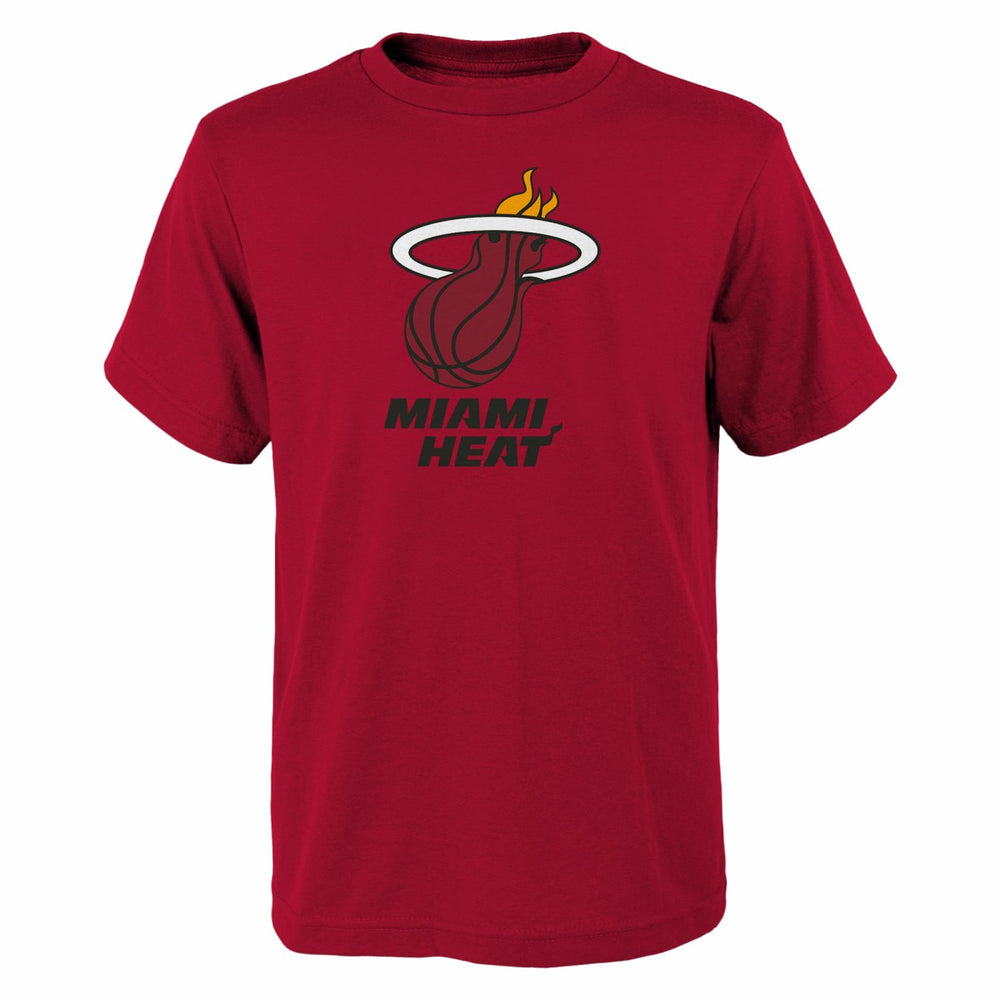Miami Heat Outerstuff Youth Primary Logo T-Shirt Red - NBA