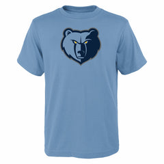 Memphis Grizzlies Outerstuff Youth Primary Logo T-Shirt Light Blue - NBA