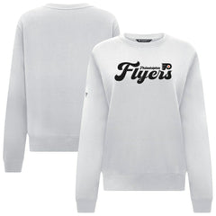 Philadelphia Flyers Levelwear Women's Yvette Big Script Tri-Blend Sweatshirt - White - NHL