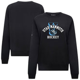 Utah Mammoth Levelwear Women's Yvette Limelight Big Letter Sweatshirt - Black - NHL