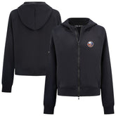 New York Islanders Levelwear Women's Judd Raglan Full-Zip Hoodie - Black - NHL