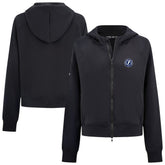 Tampa Bay Lightning Levelwear Women's Judd Raglan Full-Zip Hoodie - Black - NHL