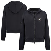 Anaheim Ducks Levelwear Women's Judd Raglan Full-Zip Hoodie - Black - NHL