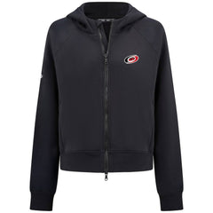Carolina Hurricanes Levelwear Women's Judd Raglan Full-Zip Hoodie - Black - NHL