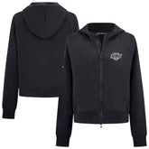 Los Angeles Kings Levelwear Women's Judd Raglan Full-Zip Hoodie - Black - NHL