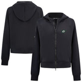 Dallas Stars Levelwear Women's Judd Raglan Full-Zip Hoodie - Black - NHL