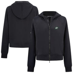 Dallas Stars Levelwear Women's Judd Raglan Full-Zip Hoodie - Black - NHL