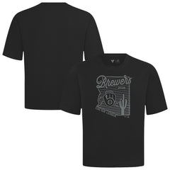 Milwaukee Brewers Levelwear Sunrise Luxe Signature Knit T-Shirt - MLB