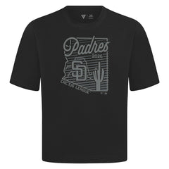 San Diego Padres Levelwear Sunrise Luxe Signature Knit T-Shirt - MLB