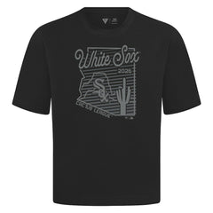 Chicago White Sox Levelwear Sunrise Luxe Signature Knit T-Shirt - MLB