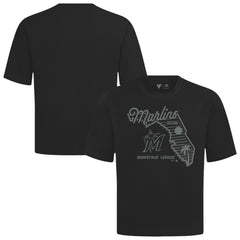 Miami Marlins Levelwear Sunrise Luxe Signature Knit T-Shirt - MLB