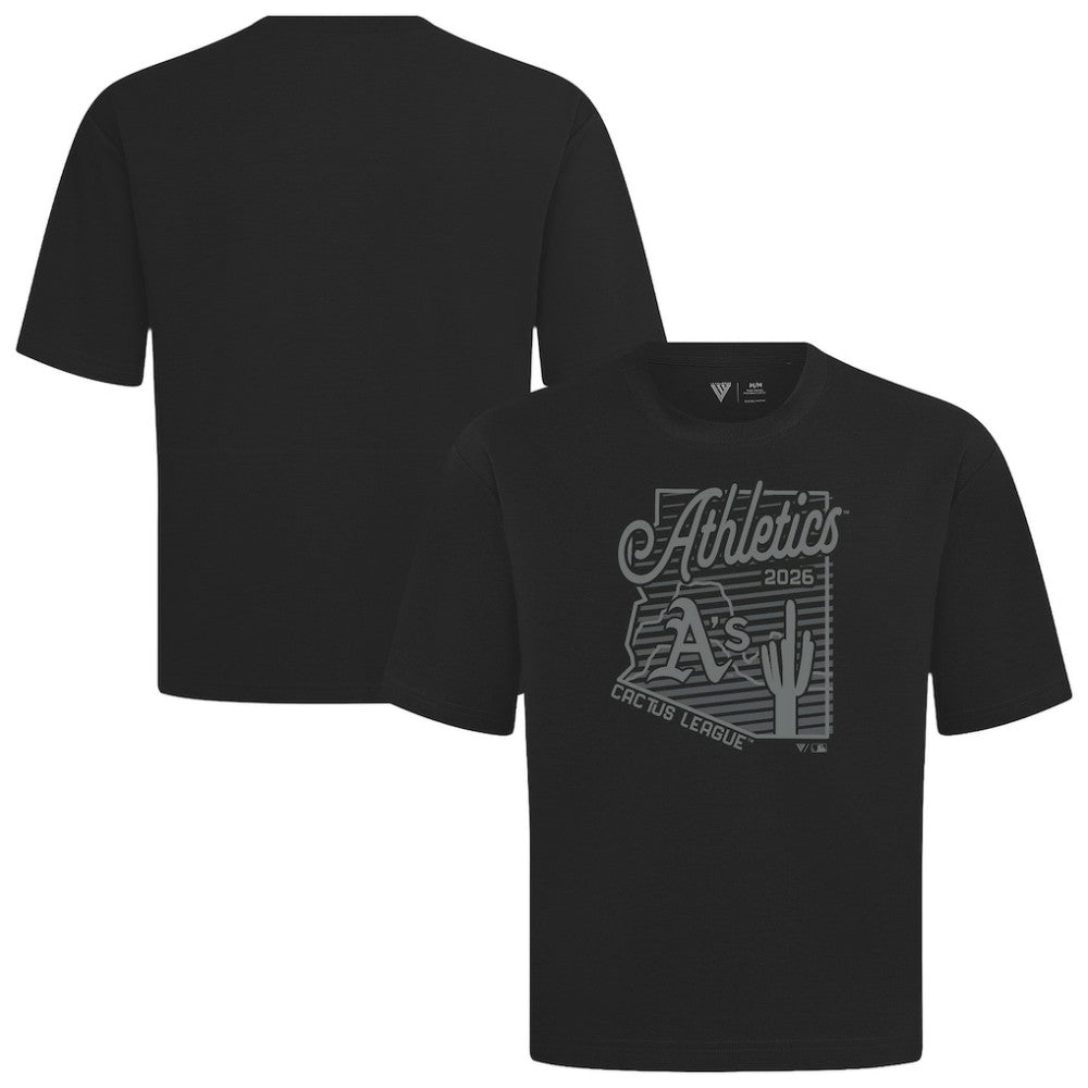 Athletics Levelwear Sunrise Luxe Signature Knit T-Shirt - MLB
