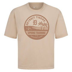 Detroit Tigers Levelwear Spring Training Badge Luxe Signature Knit T-Shirt - MLB