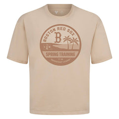 Boston Red Sox Levelwear Spring Training Badge Luxe Signature Knit T-Shirt - MLB
