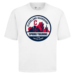 Cleveland Guardians Levelwear Spring Training Badge Luxe Signature Knit T-Shirt - MLB