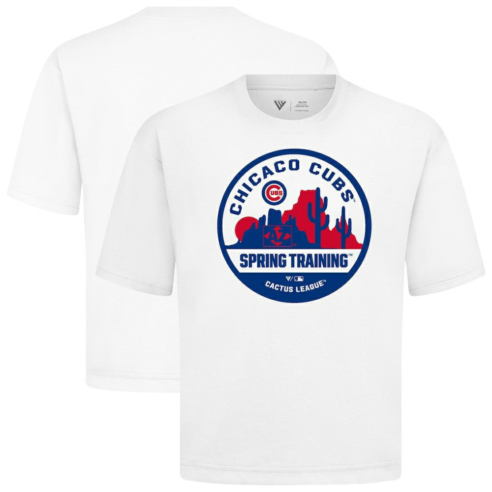 Chicago Cubs Levelwear Spring Training Badge Luxe Signature Knit T-Shirt - MLB