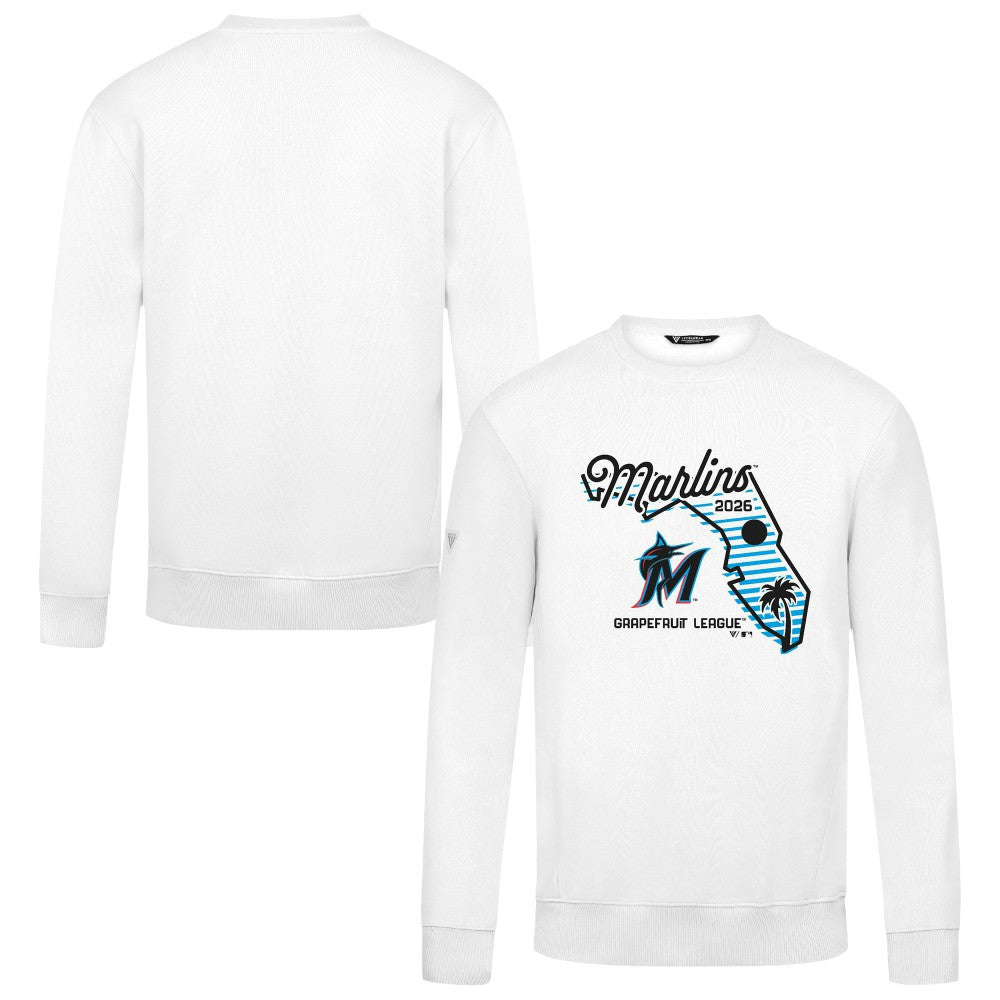 Miami Marlins Levelwear Zane Sunrise Sweatshirt - MLB