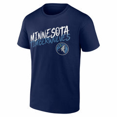 Minnesota Timberwolves Big & Tall Hustle Personalized Name & Number T-Shirt Navy - NBA