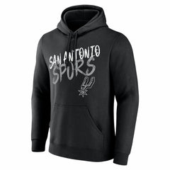San Antonio Spurs Big & Tall Hustle Personalized Name & Number Hoodie Black - NBA