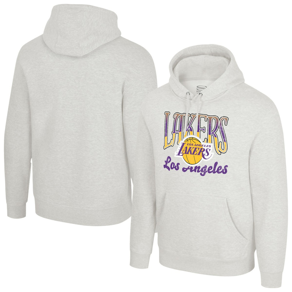 Los Angeles Lakers Stadium Essentials Unisex Sky High Hoodie Oatmeal - NBA