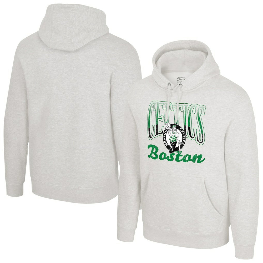 Boston Celtics Stadium Essentials Unisex Sky High Hoodie Oatmeal - NBA