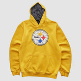 Pittsburgh Steelers NFL 2000s Hooded Pullover Sweatshirt Yellow Vintage | Fanatics
