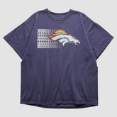 Denver Broncos NFL 2000s T-shirt Navy Vintage | Fanatics