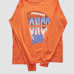 Denver Broncos NFL 90s Long Sleeve T-shirt Orange Vintage | Fanatics