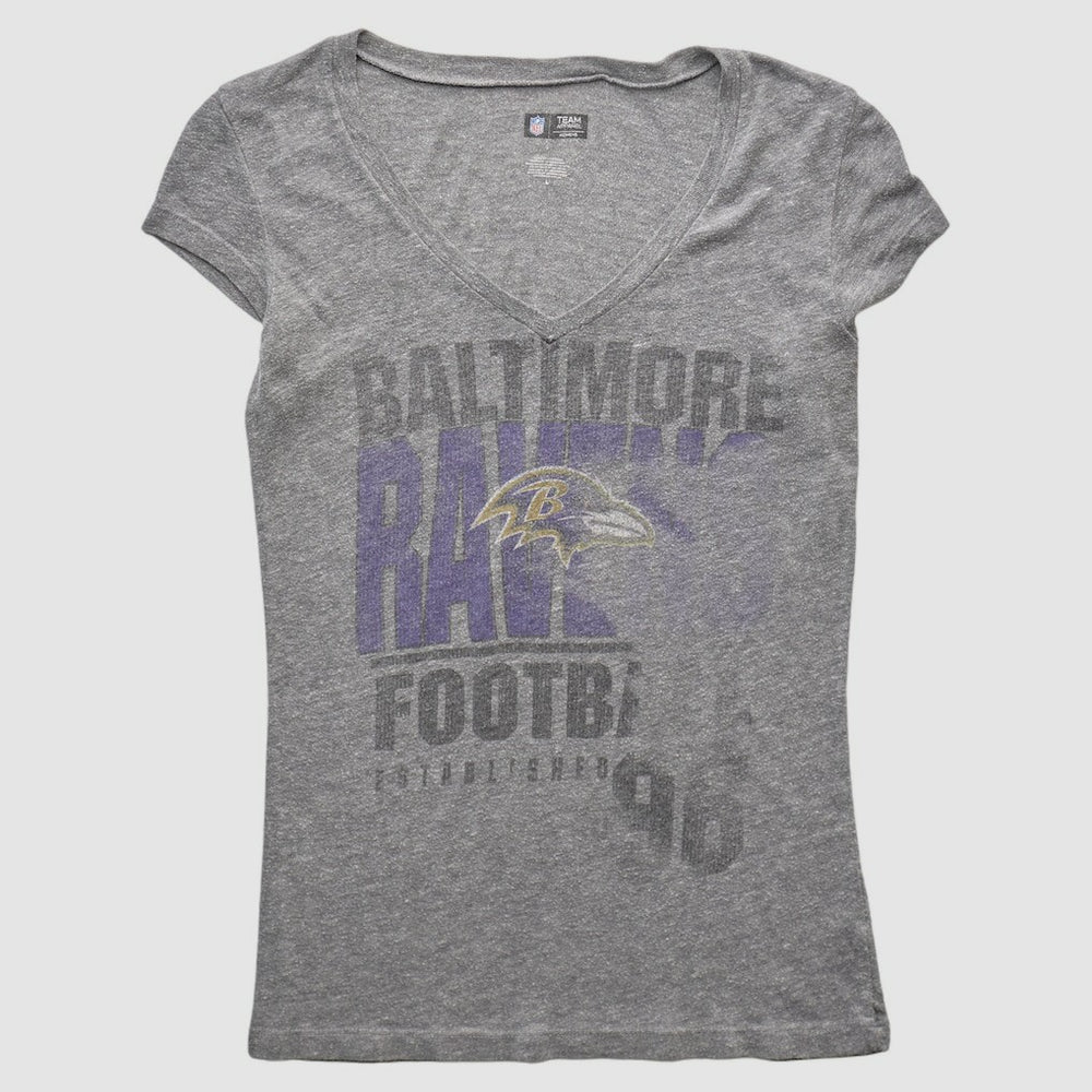 Baltimore Ravens NFL 2010s T-shirt Heather Gray Vintage | Fanatics