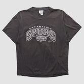 San Antonio Spurs CSA 2000s T-shirt Black Vintage - NBA