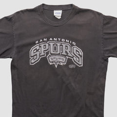 San Antonio Spurs CSA 2000s T-shirt Black Vintage - NBA