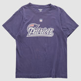 New England Patriots Reebok 2000s T-shirt Purple Vintage | Fanatics