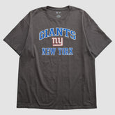 New York Giants NFL 2000s T-shirt Charcoal Vintage | Fanatics