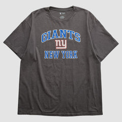 New York Giants NFL 2000s T-shirt Charcoal Vintage | Fanatics