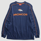 Denver Broncos NFL 2000s Long Sleeve T-shirt Navy Vintage | Fanatics