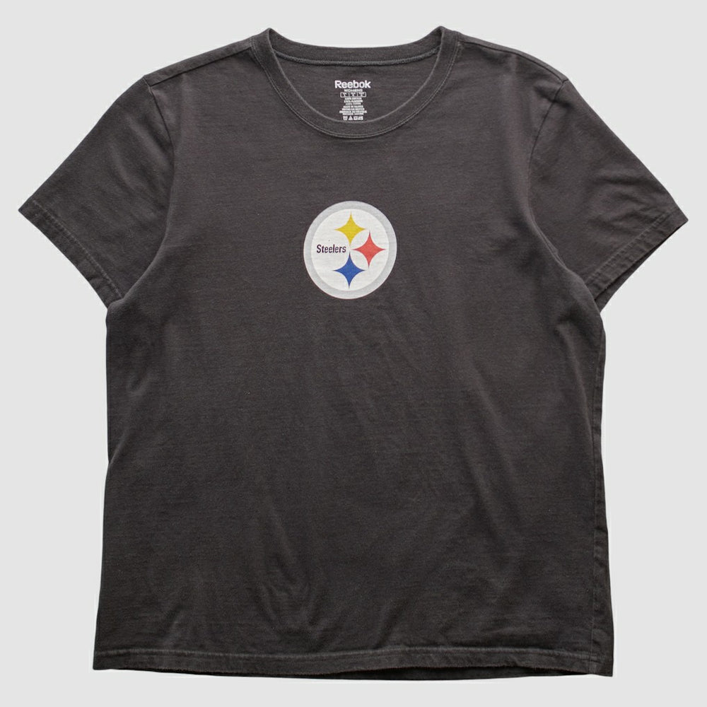 Pittsburgh Steelers Reebok 2000s T-shirt Black Vintage | Fanatics